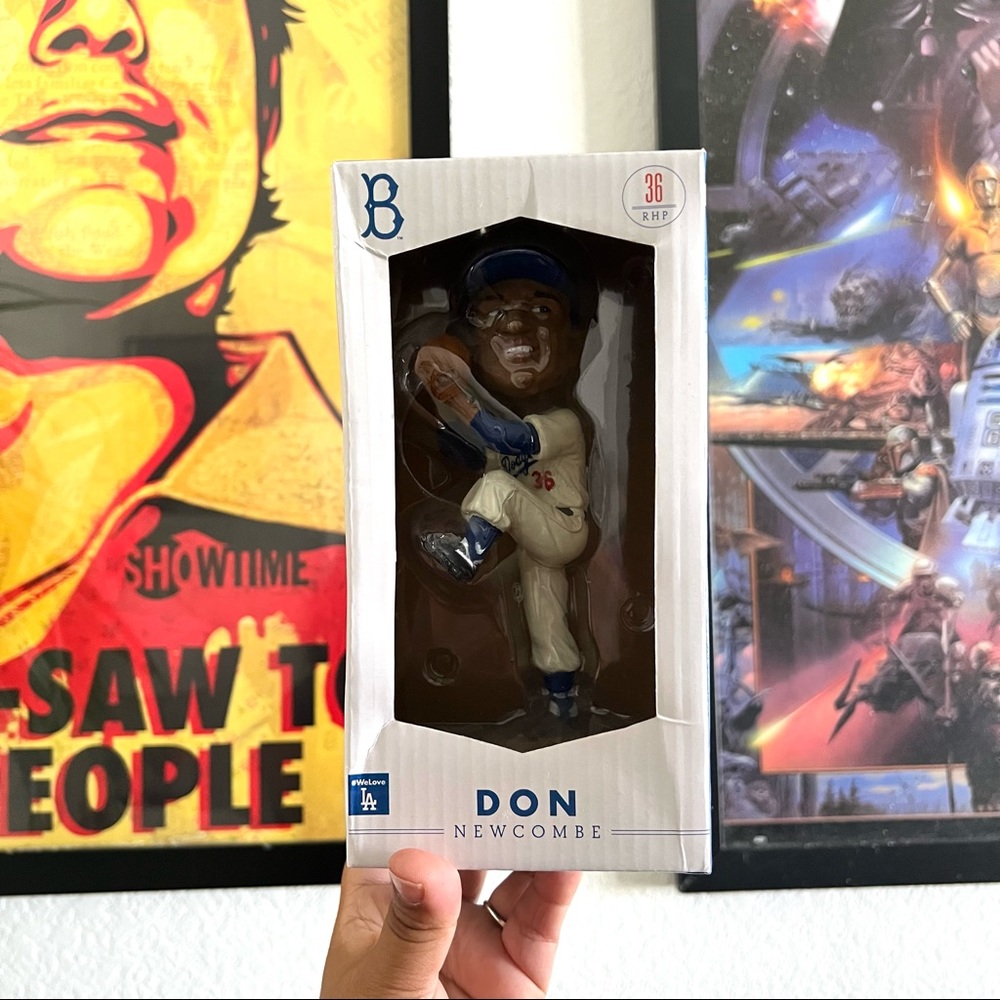 Dodgers Don Newcombe Bobblehead 2016 Brooklyn / Los Angeles - Picture 1 of 8